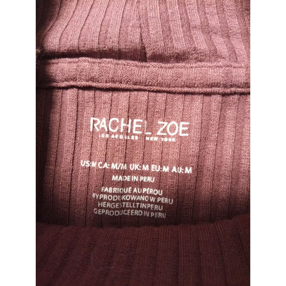 Rachel Zoe Women's Red Mock Neck Sweater Size Medium - Picture 5 of 5